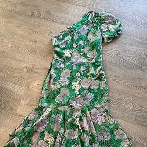 ASTR “Santorini” One Shoulder Midi Dress